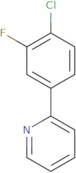 2-(4-Chloro-3-fluorophenyl)pyridine