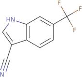 6-(Trifluoromethyl)-1H-indole-3-carbonitrile