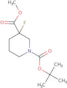 Methyl 1-Boc-3-fluoropiperidine-3-carboxylate