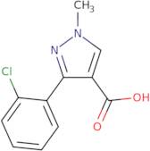 3-(2-Chlorophenyl)-1-methyl-1H-pyrazole-4-carboxylic acid