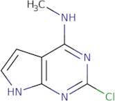 2-Chloro-N-methyl-7H-pyrrolo[2,3-d]pyrimidin-4-amine