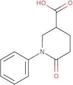 6-Oxo-1-phenylpiperidine-3-carboxylic acid