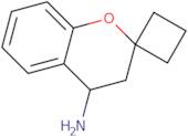 3,4-Dihydrospiro[1-benzopyran-2,1'-cyclobutane]-4-amine