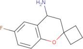 6-Fluorospiro[chroman-2,1'-cyclobutan]-4-amine