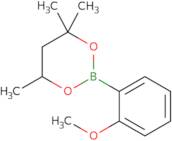 2-(2-Methoxyphenyl)-4,4,6-trimethyl-1,3,2-dioxaborinane