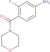 3-Fluoro-4-(morpholine-4-carbonyl)aniline