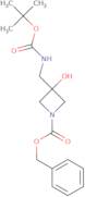 benzyl 3-({[(tert-butoxy)carbonyl]aminomethyl)-3-hydroxyazetidine-1-carboxylate