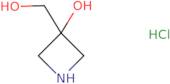 3-(Hydroxymethyl)azetidin-3-ol hydrochloride