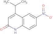 4-Isopropyl-6-nitroquinolin-2(1H)-one