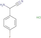 Amino(4-fluorophenyl)acetonitrile hydrochloride