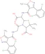 [3-(2,6-Dichlorophenyl)-5-methyl-4-isoxazolyl]carbonyl N3-[N-[[3-(2,6-dichlorophenyl)-5-methyl-4-isoxazolyl]carbonyl]glycinyl]penici lloic acid