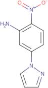 1-(3-Amino-4-nitrophenyl)-1H-pyrazole