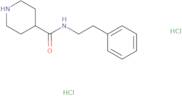 N-(2-Phenylethyl)-4-piperidinecarboxamide dihydrochloride