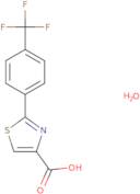 2-[4-(Trifluoromethyl)phenyl]-1,3-thiazole-4-carboxylic acid hydrate