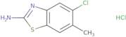 5-Chloro-6-methyl-1,3-benzothiazol-2-amine hydrochloride