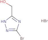 (3-Bromo-1H-1,2,4-triazol-5-yl)methanol hydrobromide