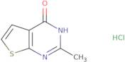 2-Methylthieno[2,3-d]pyrimidin-4(3H)-one hydrochloride