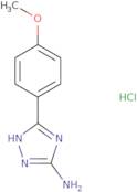 5-(4-Methoxyphenyl)-4H-1,2,4-triazol-3-amine hydrochloride