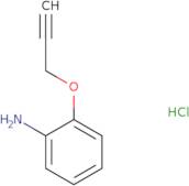 [2-(2-Propyn-1-yloxy)phenyl]amine hydrochloride