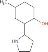 4-Methyl-2-(pyrrolidin-2-yl)cyclohexan-1-ol