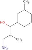 3-Amino-2-methyl-1-(3-methylcyclohexyl)propan-1-ol