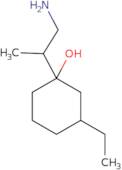 1-(1-Aminopropan-2-yl)-3-ethylcyclohexan-1-ol