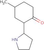 4-Methyl-2-pyrrolidin-2-ylcyclohexan-1-one