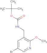 tert-Butyl ((5-bromo-2-methoxypyridin-3-yl)methyl)carbamate