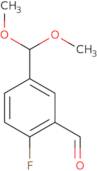5-(Dimethoxymethyl)-2-fluorobenzaldehyde