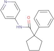 1-phenyl-N-(pyridin-4-yl)cyclopentane-1-carboxamide