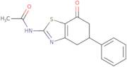 N-(7-oxo-5-phenyl-4,5,6-trihydrobenzothiazol-2-yl)ethanamide