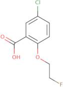 5-Chloro-2-(2-fluoroethoxy)benzoic acid