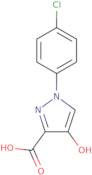 1-(4-Chlorophenyl)-4-hydroxy-1H-pyrazole-3-carboxylic acid