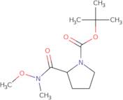 1-Boc-2-[methoxy(methyl)carbamoyl]pyrrolidine