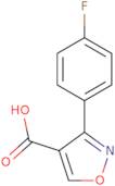 3-(4-Fluoro-phenyl)-isoxazole-4-carboxylic acid