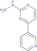 2-Hydrazino-4-(3-pyridinyl)pyrimidine