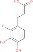 3-(2-Fluoro-3,4-dihydroxyphenyl)propanoicacid