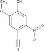 5-Methoxy-4-methyl-2-nitrobenzonitrile