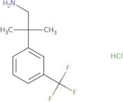 2-Methyl-2-(3-(trifluoromethyl)phenyl)-propan-1-amine hydrochloride