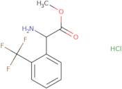 Methyl 2-amino-2-[2-(trifluoromethyl)phenyl]acetate hydrochloride