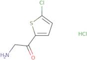 2-Amino-1-(5-chlorothiophen-2-yl)ethan-1-one hydrochloride