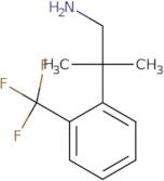 2-Methyl-2-[2-(trifluoromethyl)phenyl]propan-1-amine