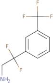 2,2-Difluoro-2-[3-(trifluoromethyl)phenyl]ethan-1-amine