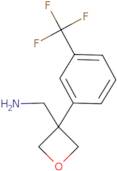 1-{3-[3-(Trifluoromethyl)phenyl]oxetan-3-yl}methanamine