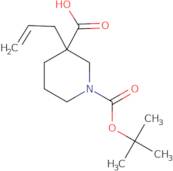 1-Boc-3-allylpiperidine-3-carboxylic acid