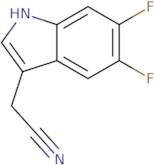 2-(5,6-Difluoro-1H-indol-3-yl)acetonitrile