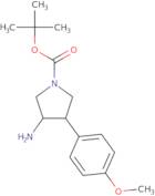 tert-Butyl 3-amino-4-(4-methoxyphenyl)pyrrolidine-1-carboxylate