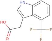 2-(4-(Trifluoromethyl)-1H-indol-3-yl)acetic acid