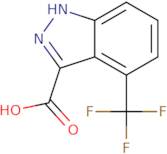 4-(Trifluoromethyl)-1H-indazole-3-carboxylic acid