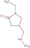 1-Ethyl-4-[(methylamino)methyl]pyrrolidin-2-one